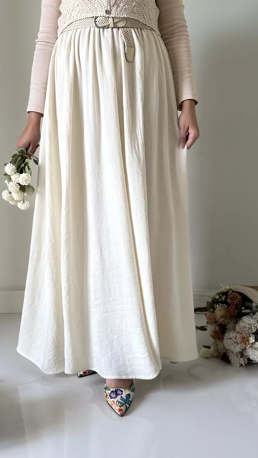 Closh linen skirt  11