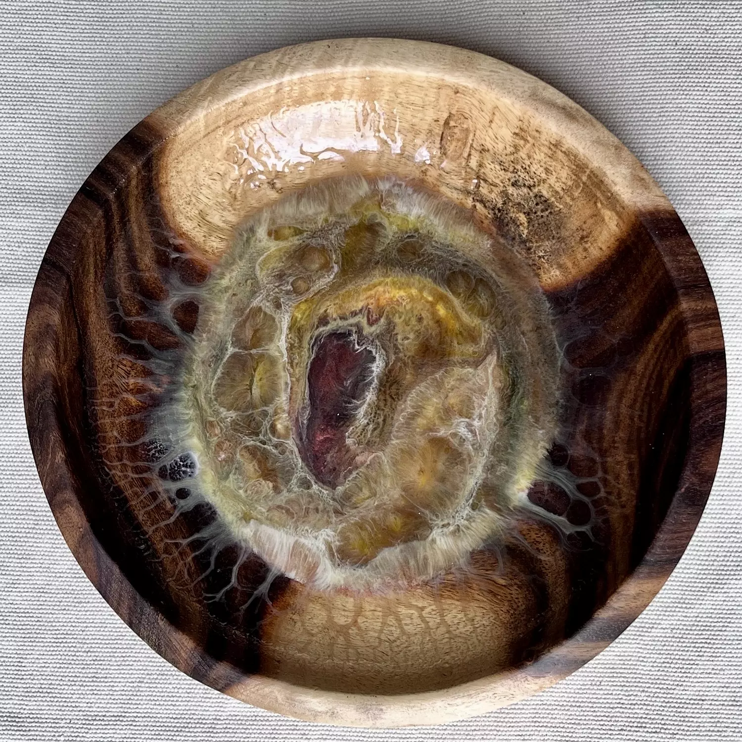 Yellow| Brown Bowl image