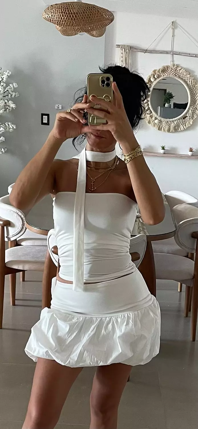Tube Top with Neck Strap image