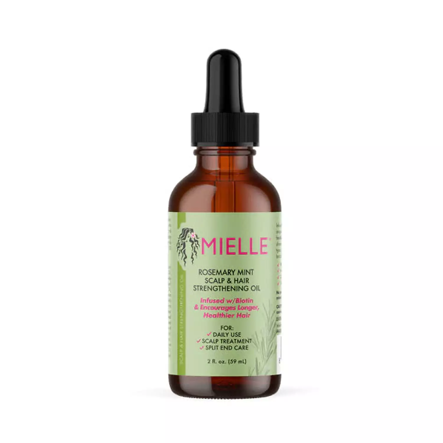 MIELLE Rosemary Mint Scalp & Hair Strengthening Oil image