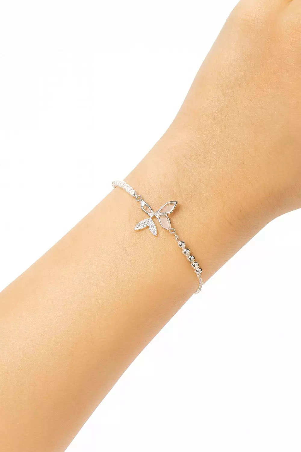 Silver Bracelet Butterfly 1