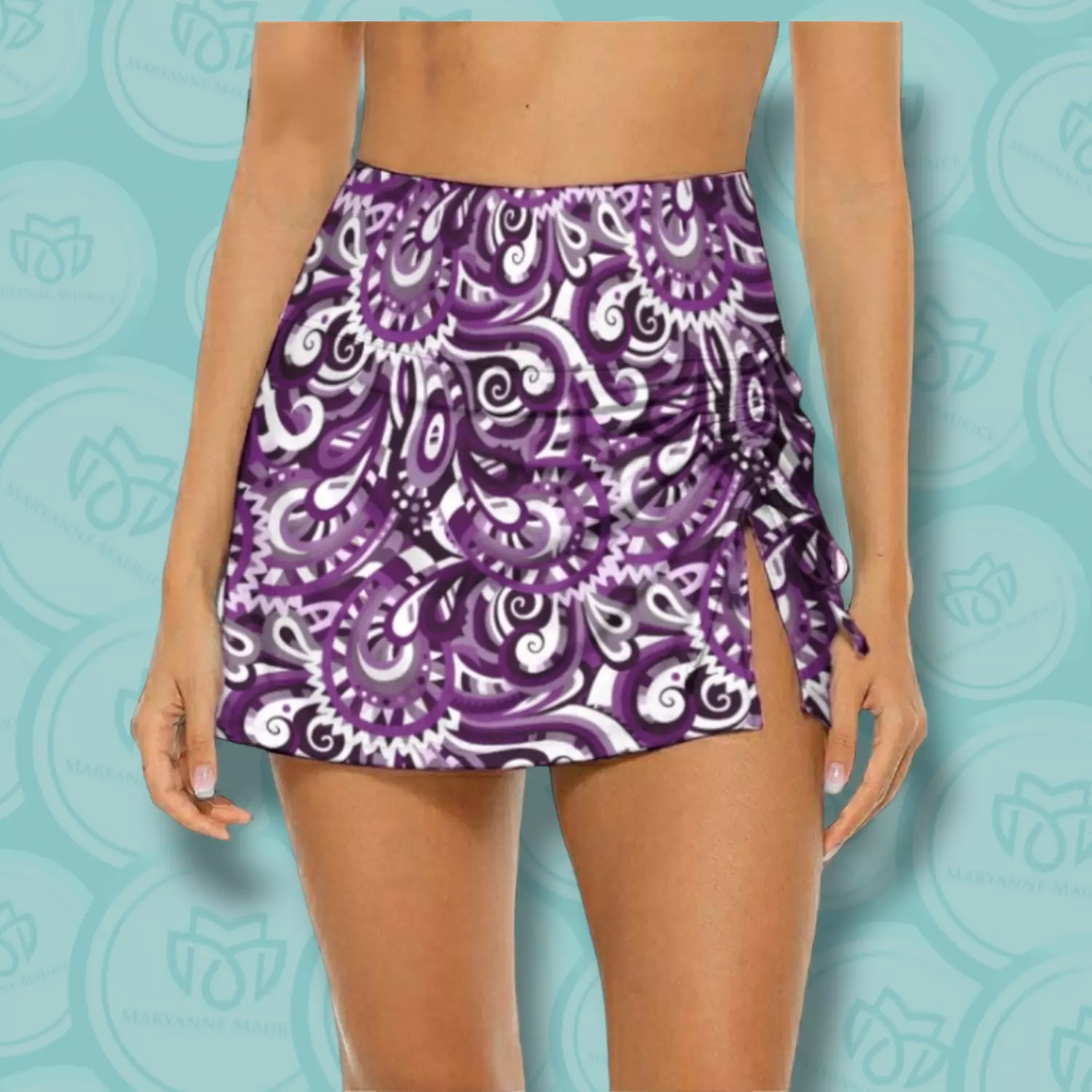 Slit skirt 11