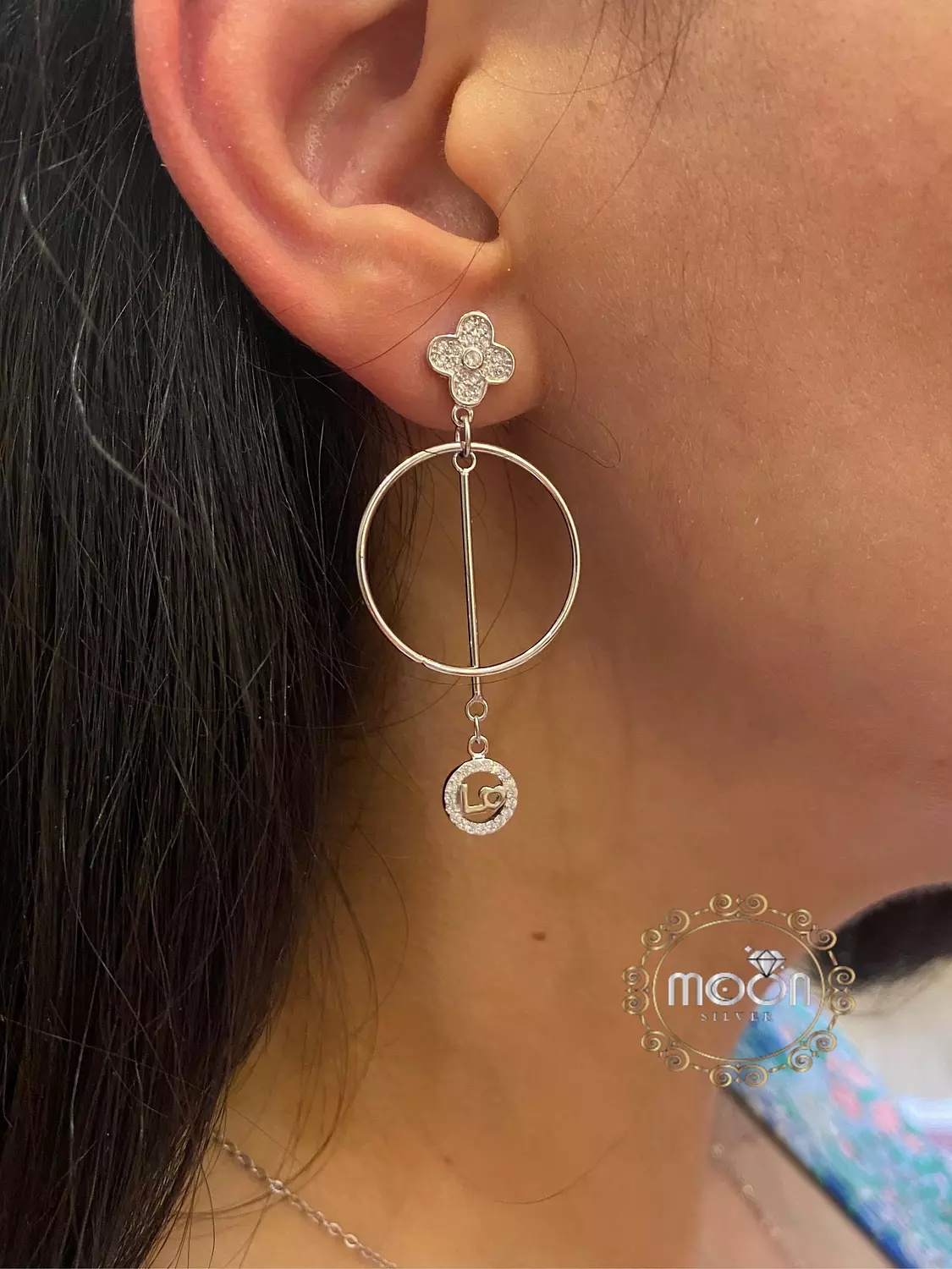 Love earring 1