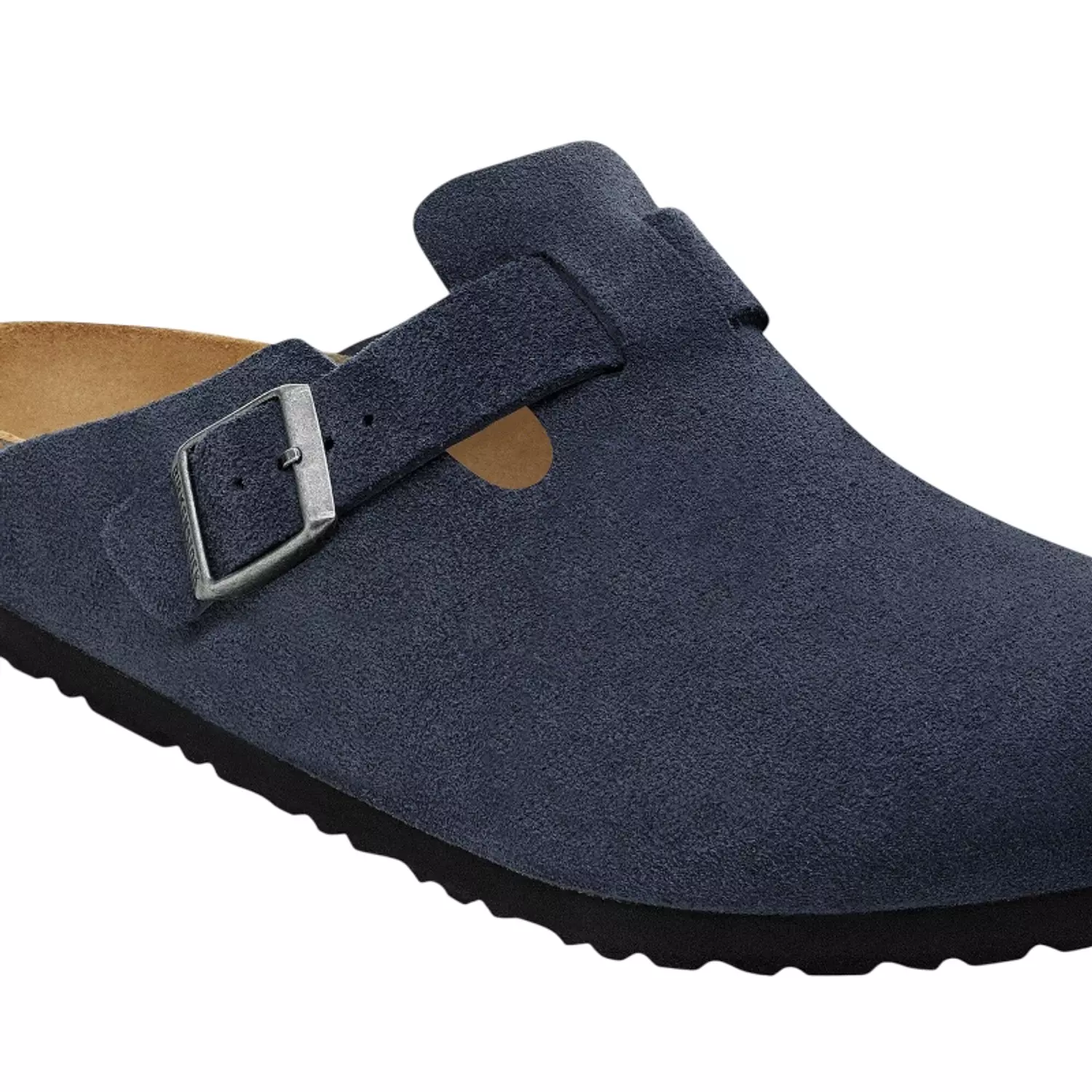 Birkenstock Boston Suede Leather "New Navy" 3