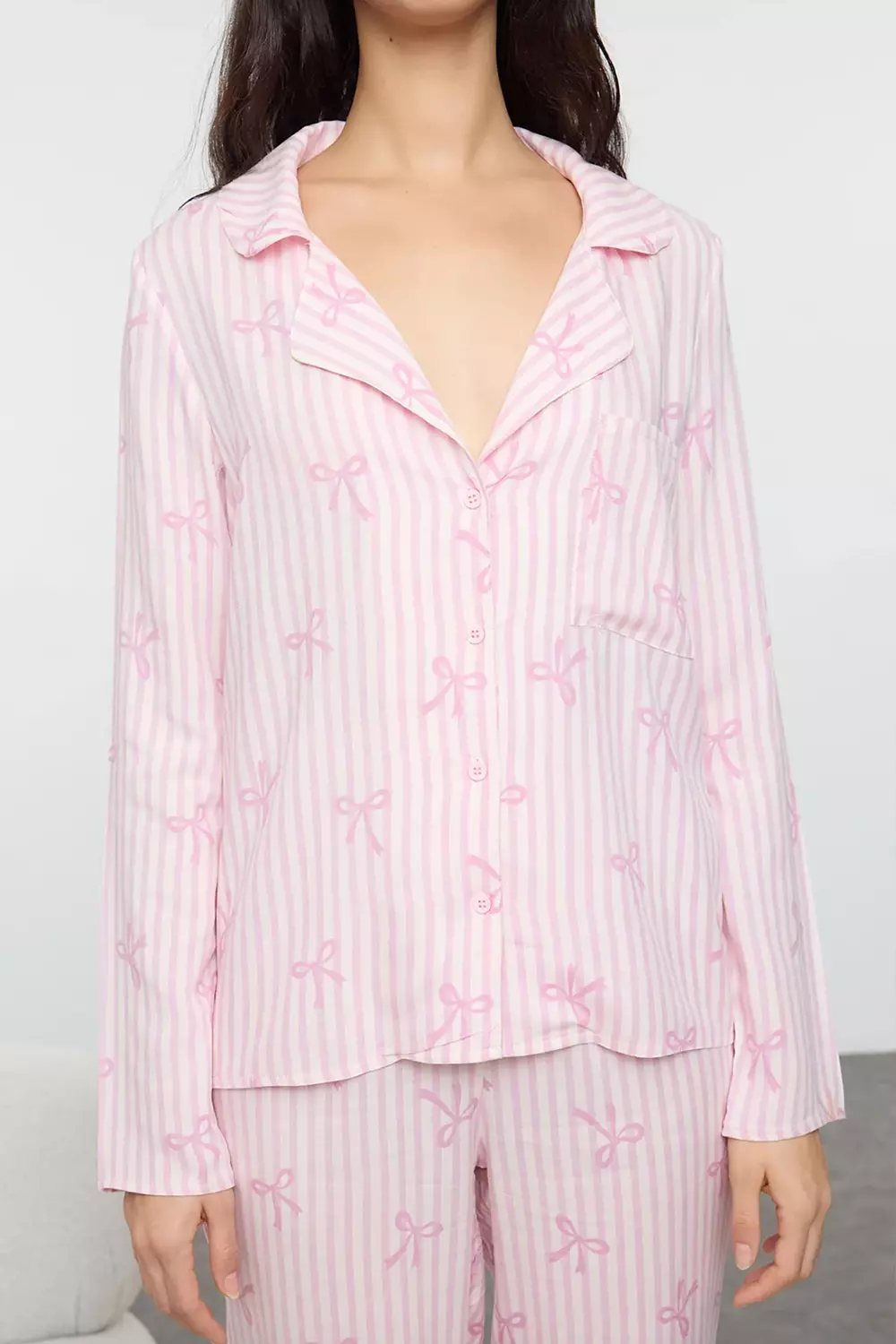 Luna Bow Pajama Set 2