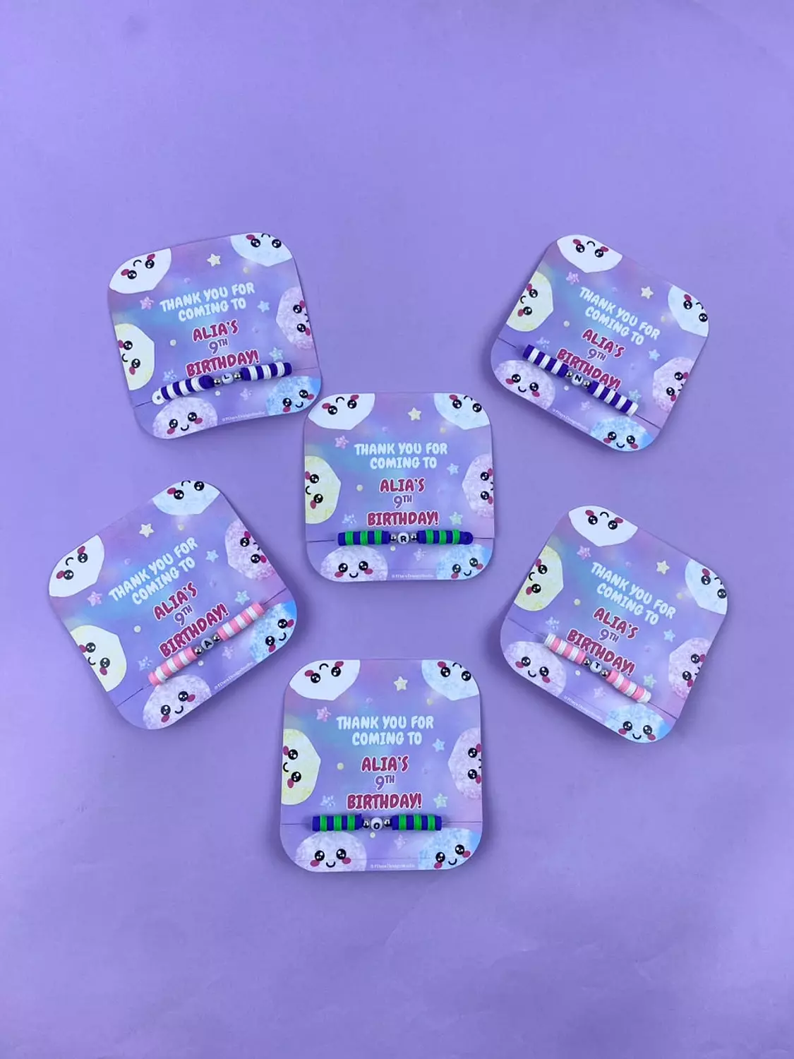 Squishy & Sparkly Chain Card 12