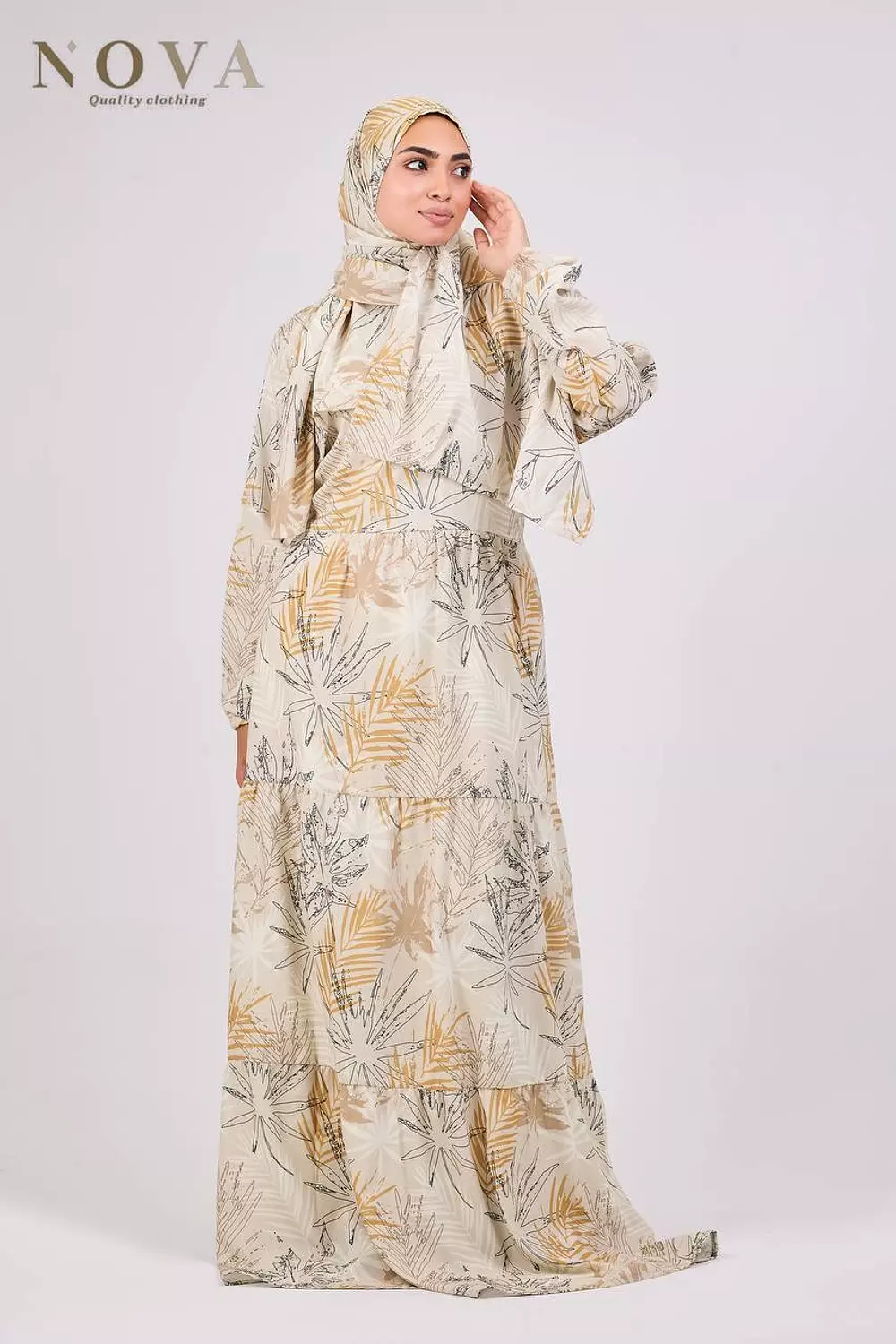 Leaf soft dress image