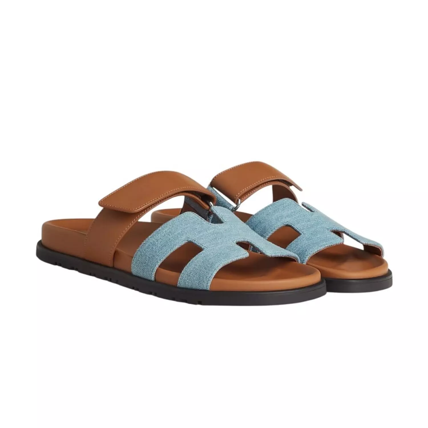 Hermes Chypre Sandal Bleu Clair / Naturel hover image