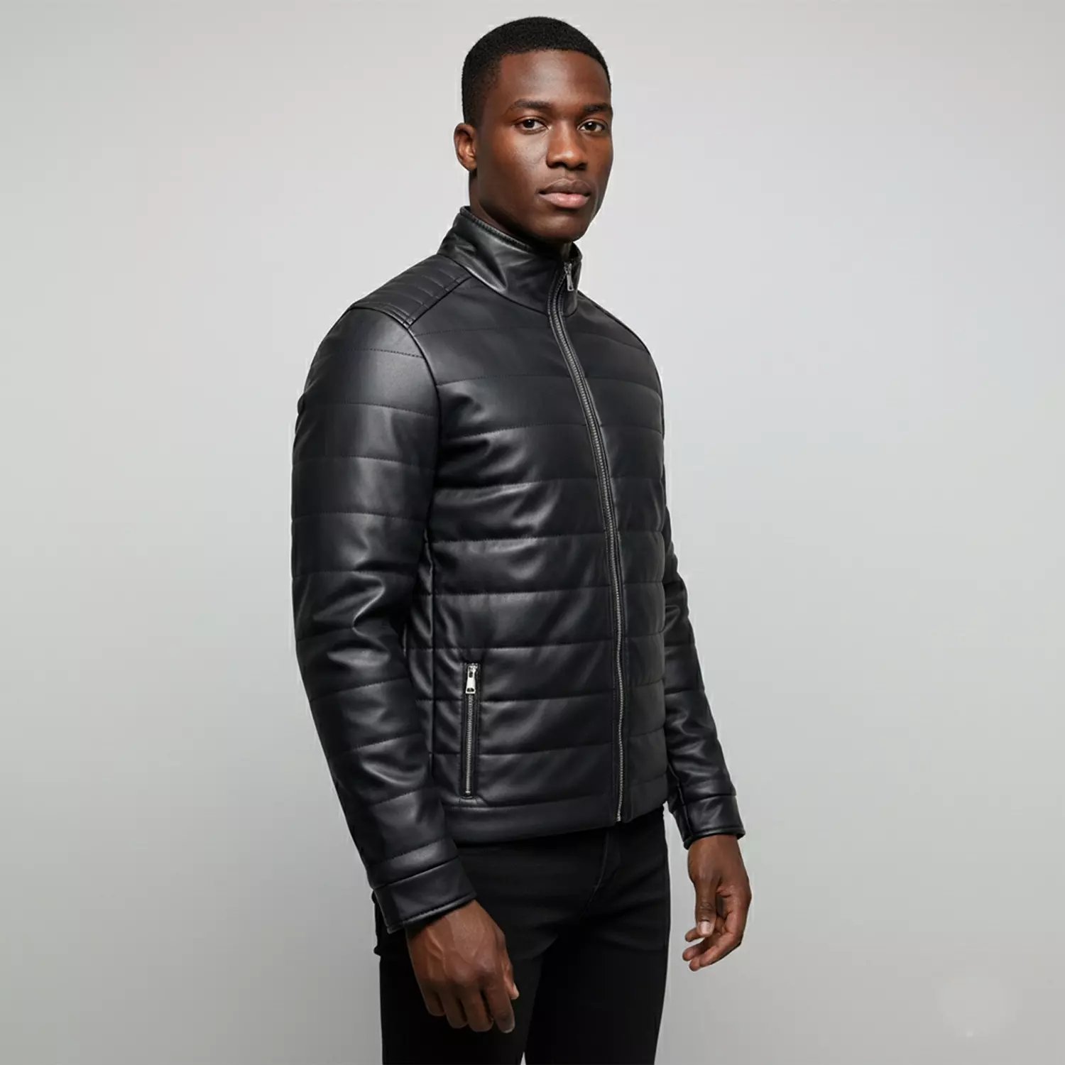 Jacket Leather Ea7 4