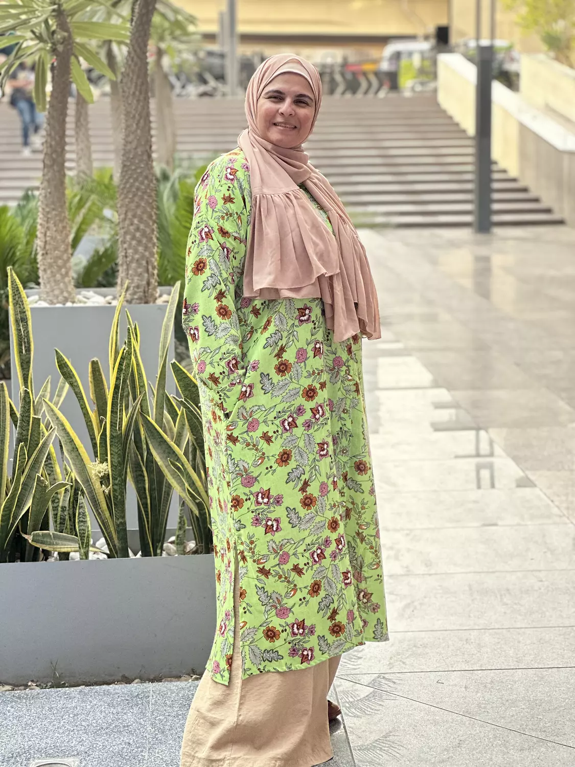 Printed linen shirt image