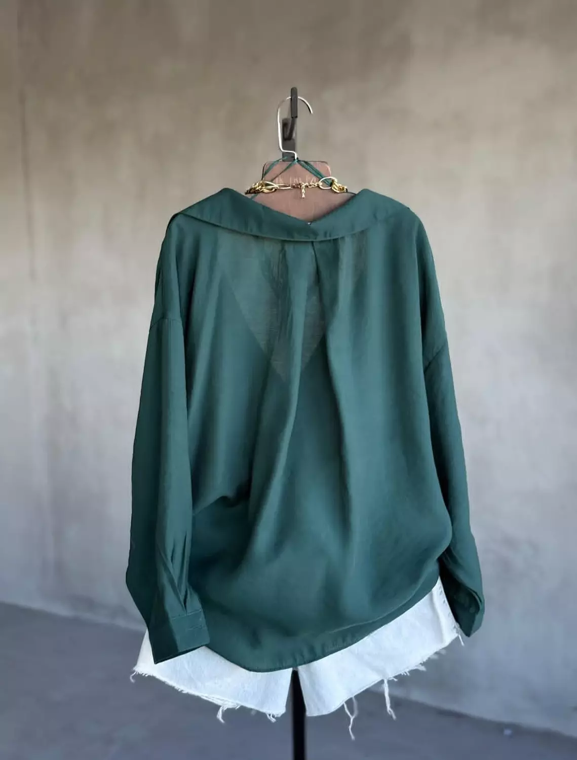 Oversize linen shirts hover image