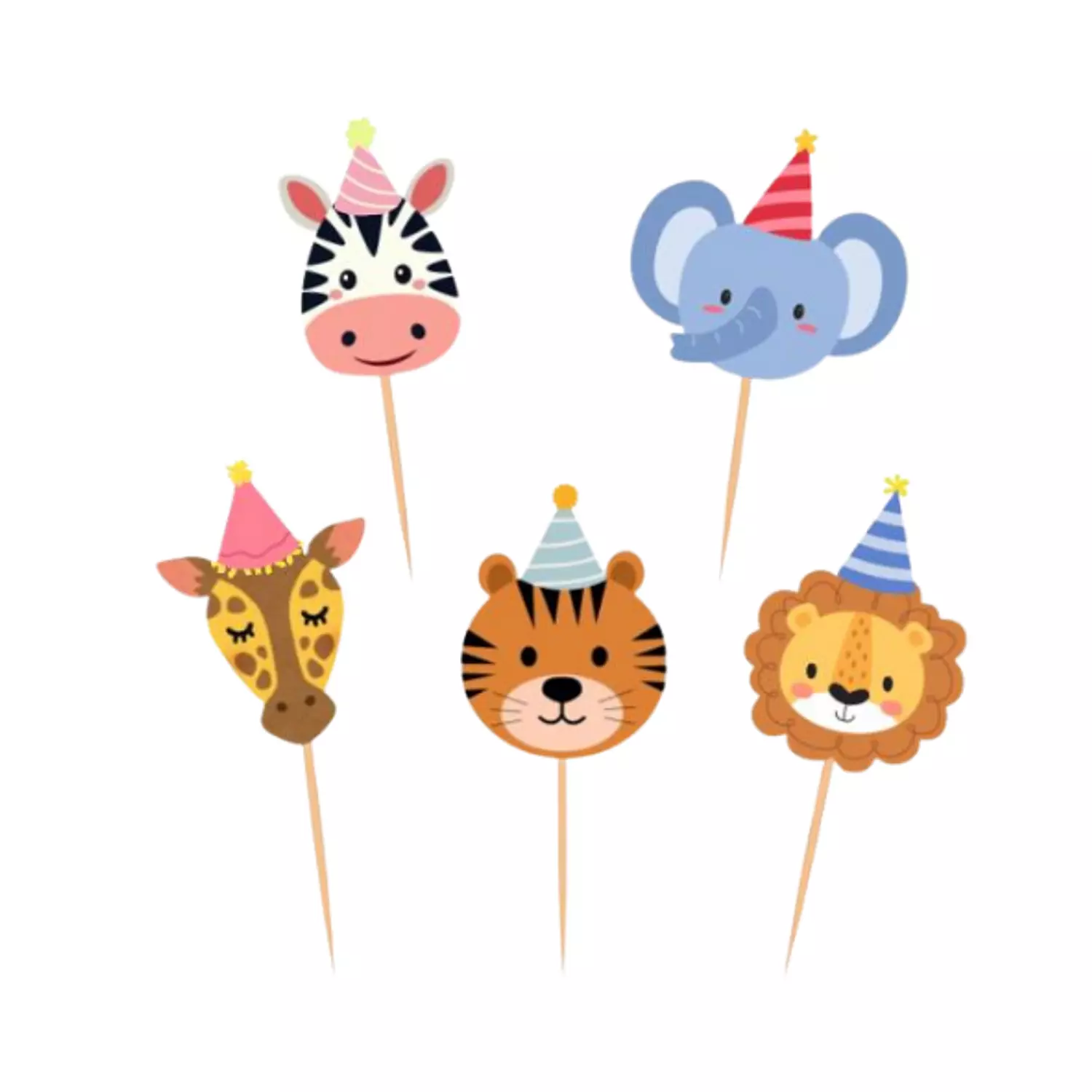 Animals Cupcake Toppers image