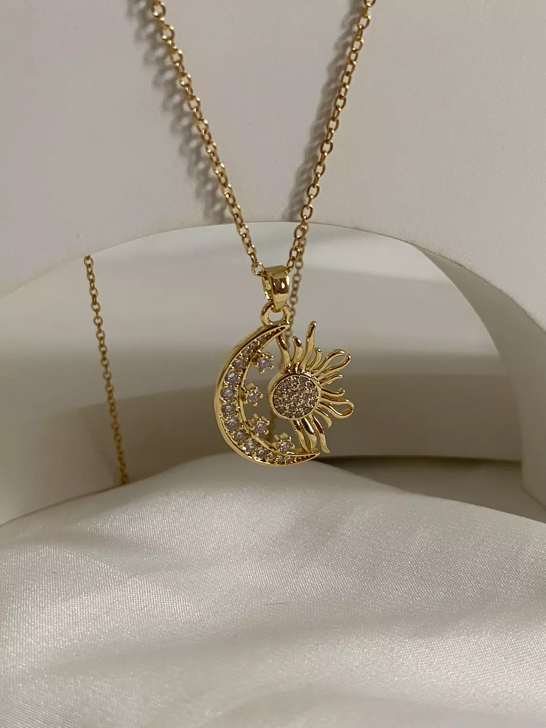 Sun and Luna Necklace  image