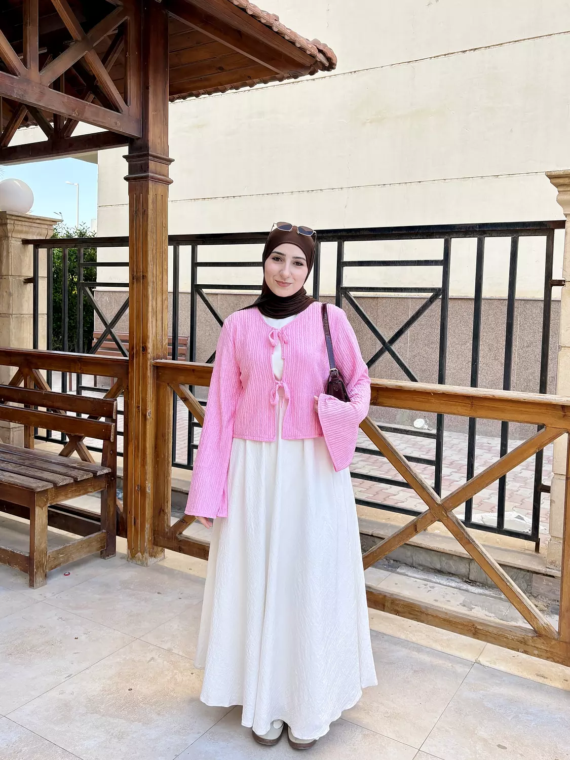 TIE FRONT BLOUSE image