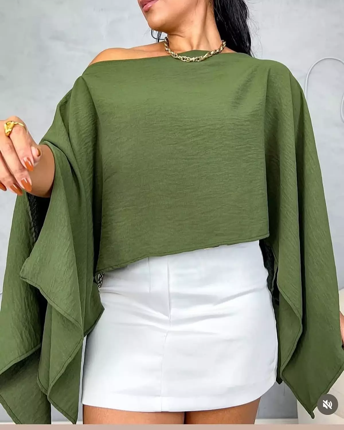 Boho Breeze Crinkled Linen Crop Top 3