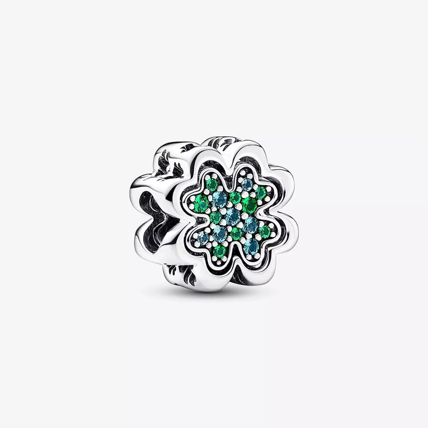 Splittable Four Leaf Clover Charm image