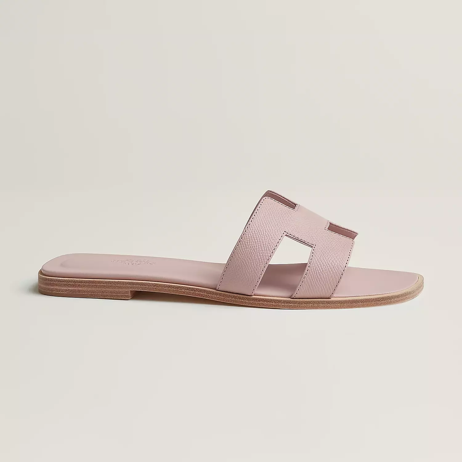Hermes Oran Sandal Pink 1