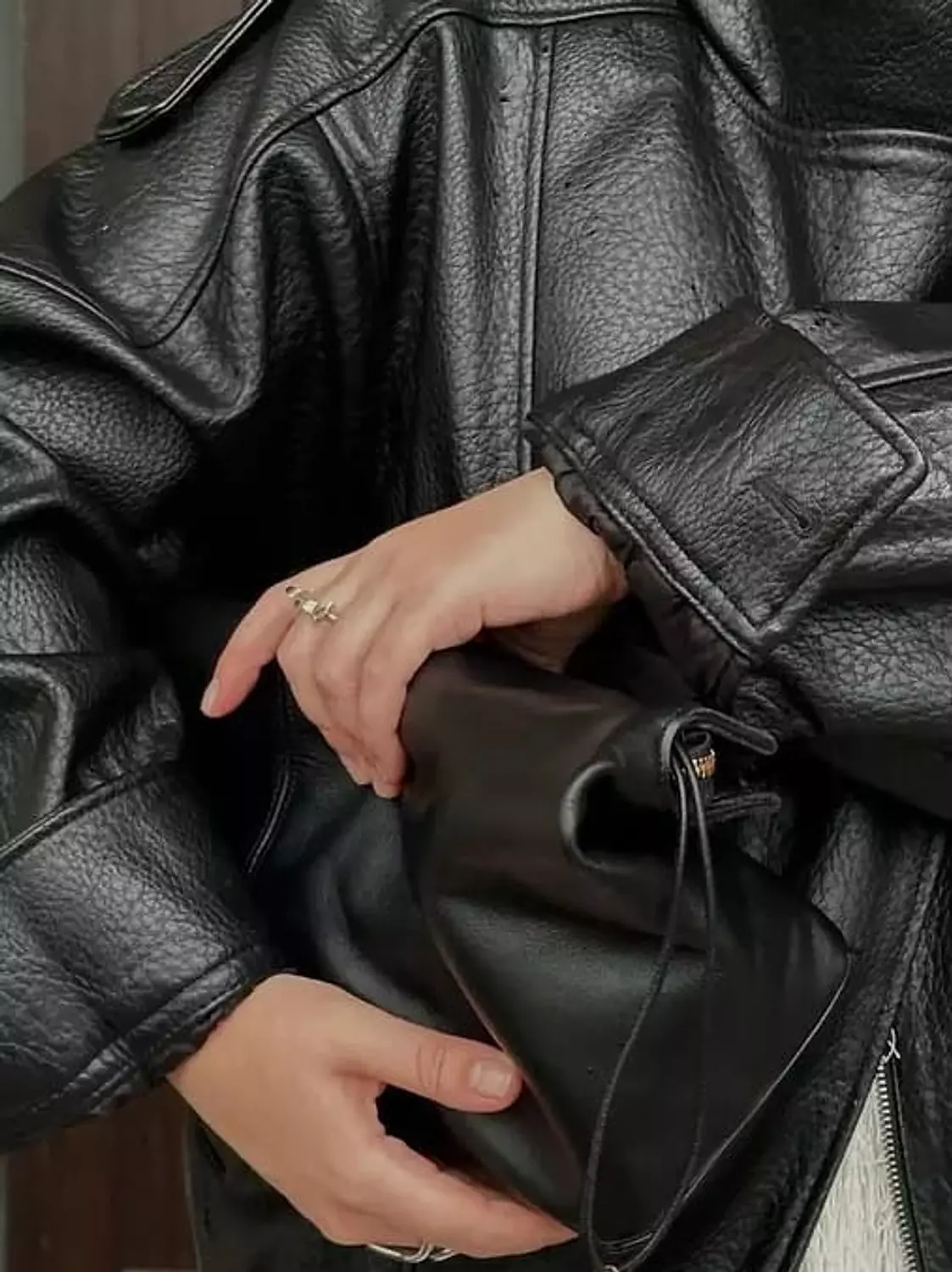 Genuine Leather Biker Jacket 3