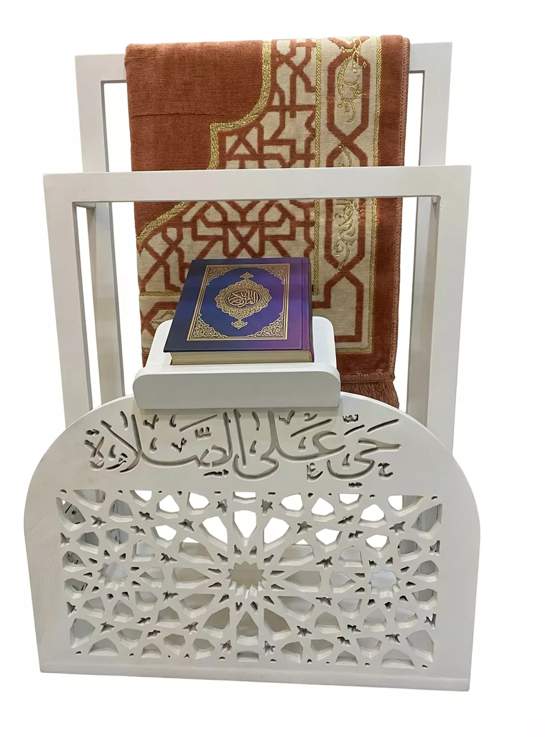 ركن صلاة خشبي فاخر بخشب طبيعي ودهان دوكو image