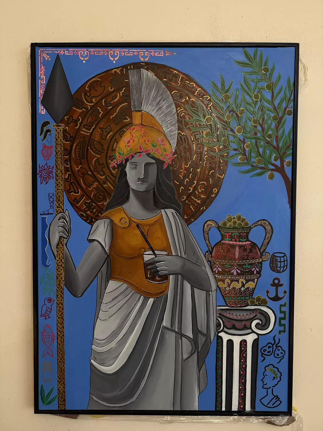 Athena of the Mediterranean & wings of eternity  2