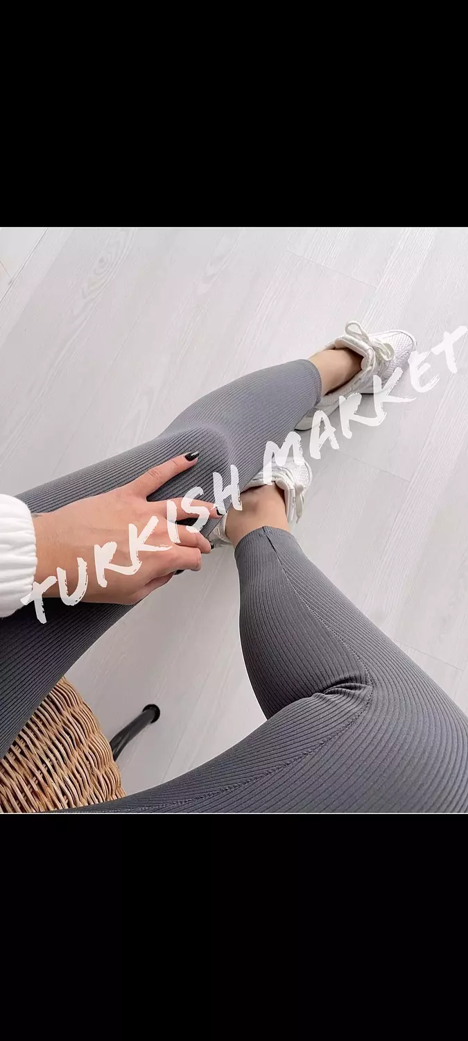 Cotton Ribbed Summer Leggings  4