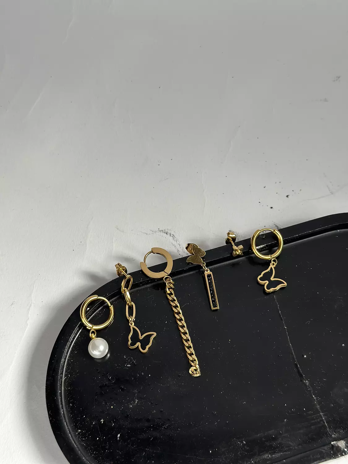 Butterfly Earrings Set 