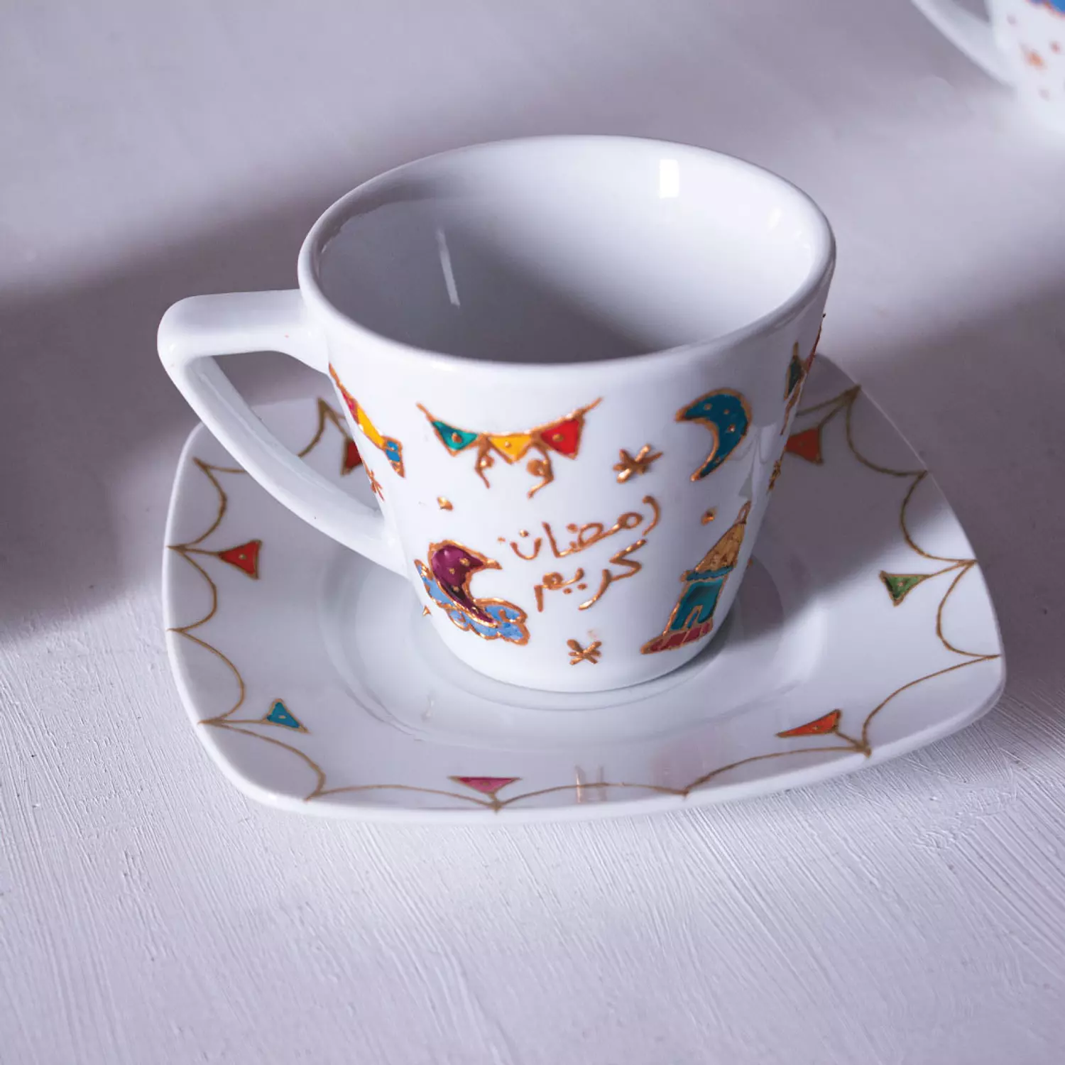  Ramadan Pattern Tea Cup image