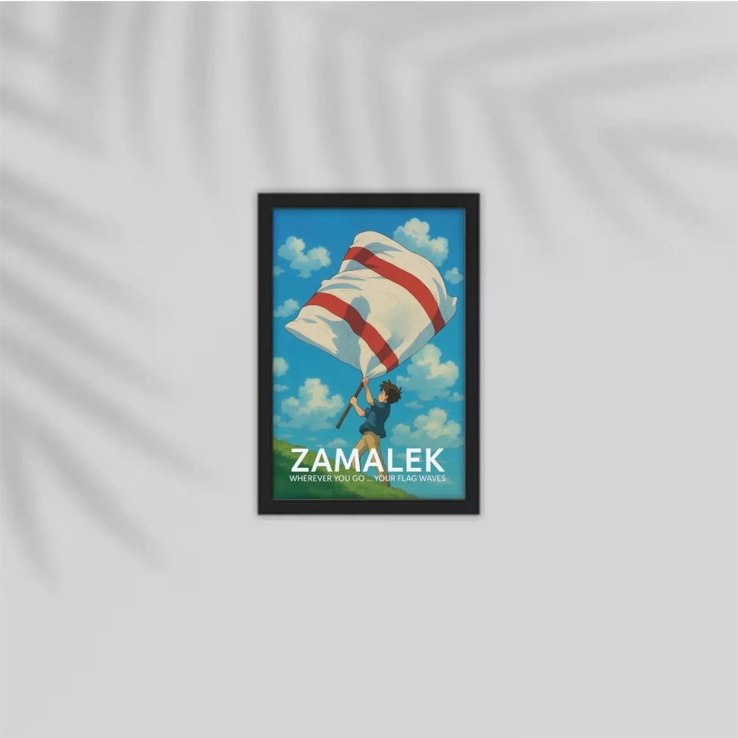 Zamalek Flag Anime Frame image