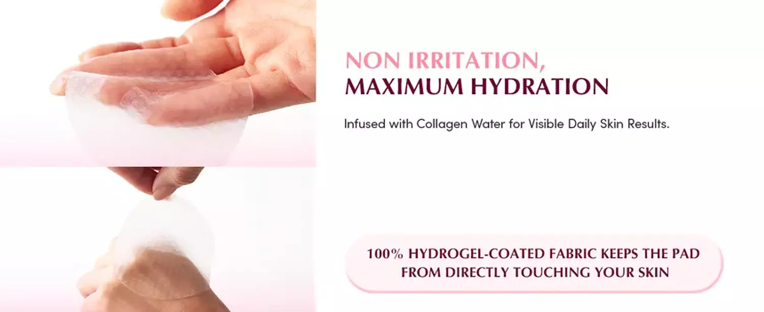 EQQUALBERRY - Collagen Pore-Tight Up Gel Toner Pads 2