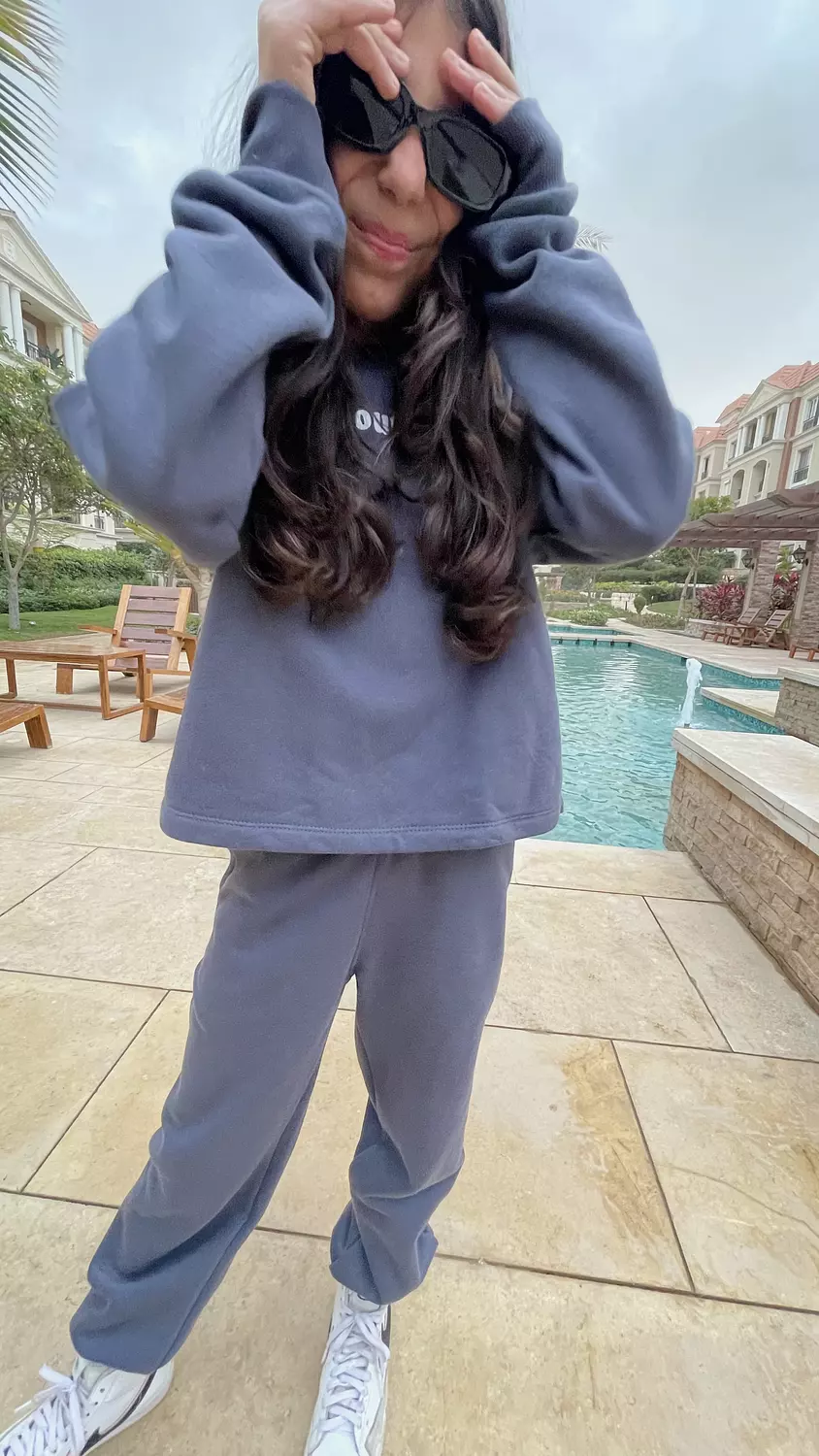 SOUTH CAN Cotton Grey Set for girls  3