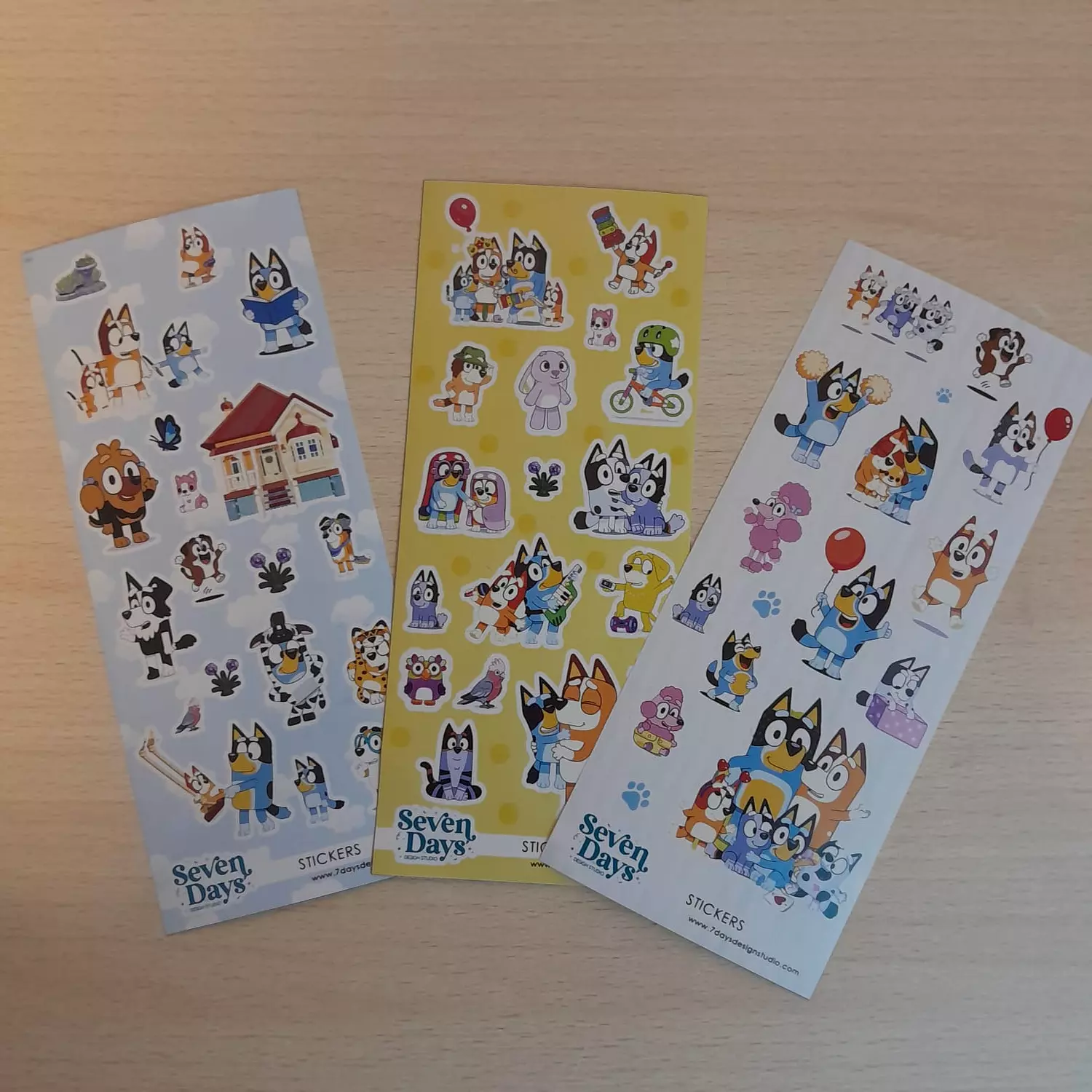 Bluey Stickers 1