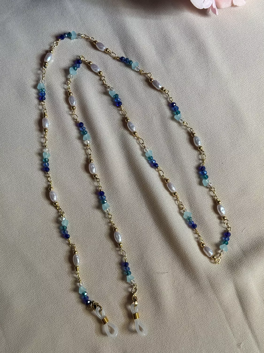 Blue Pearls Sunglasses Cord ( Stock ) image