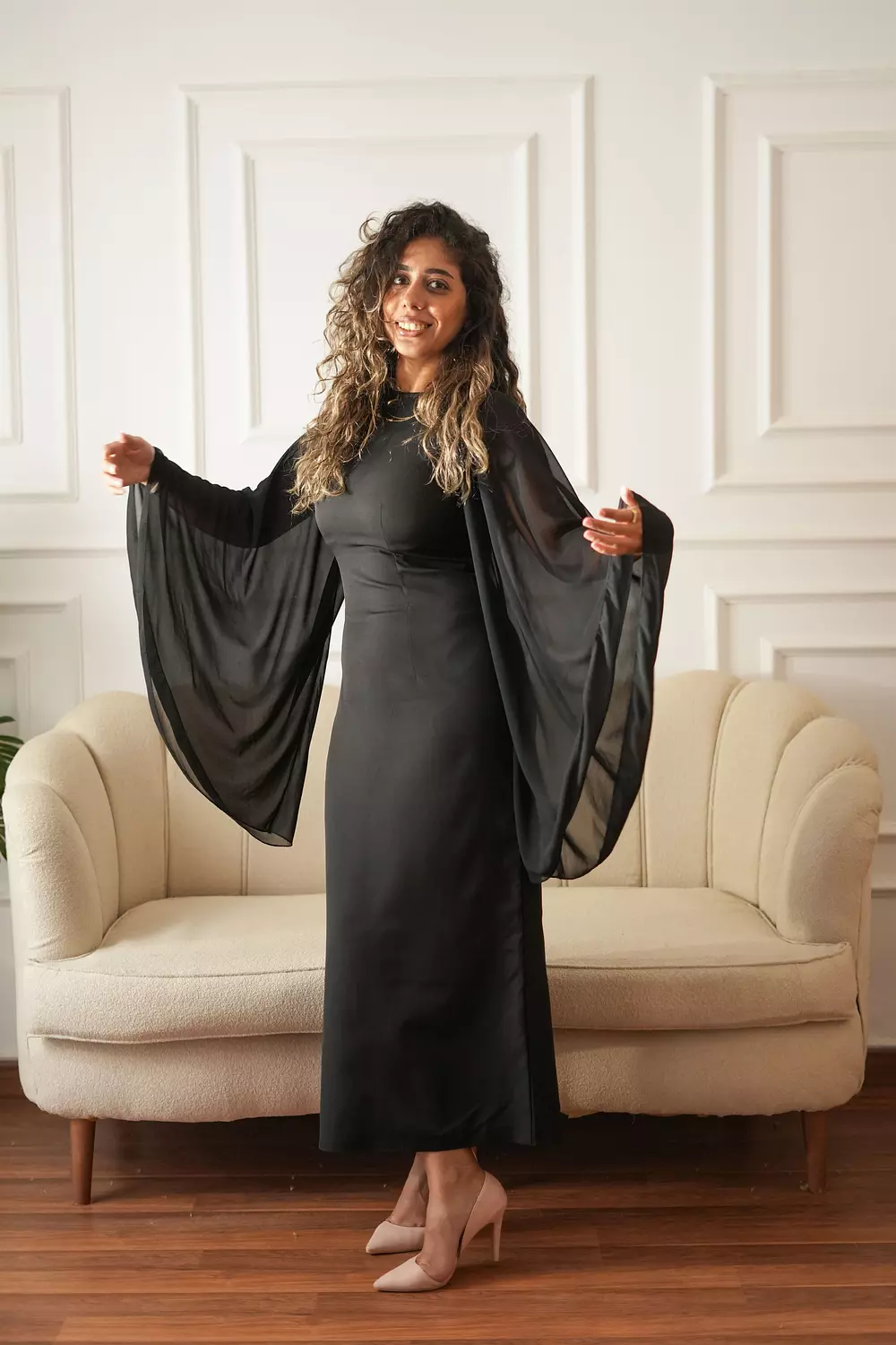 Black Butterfly Dress 11