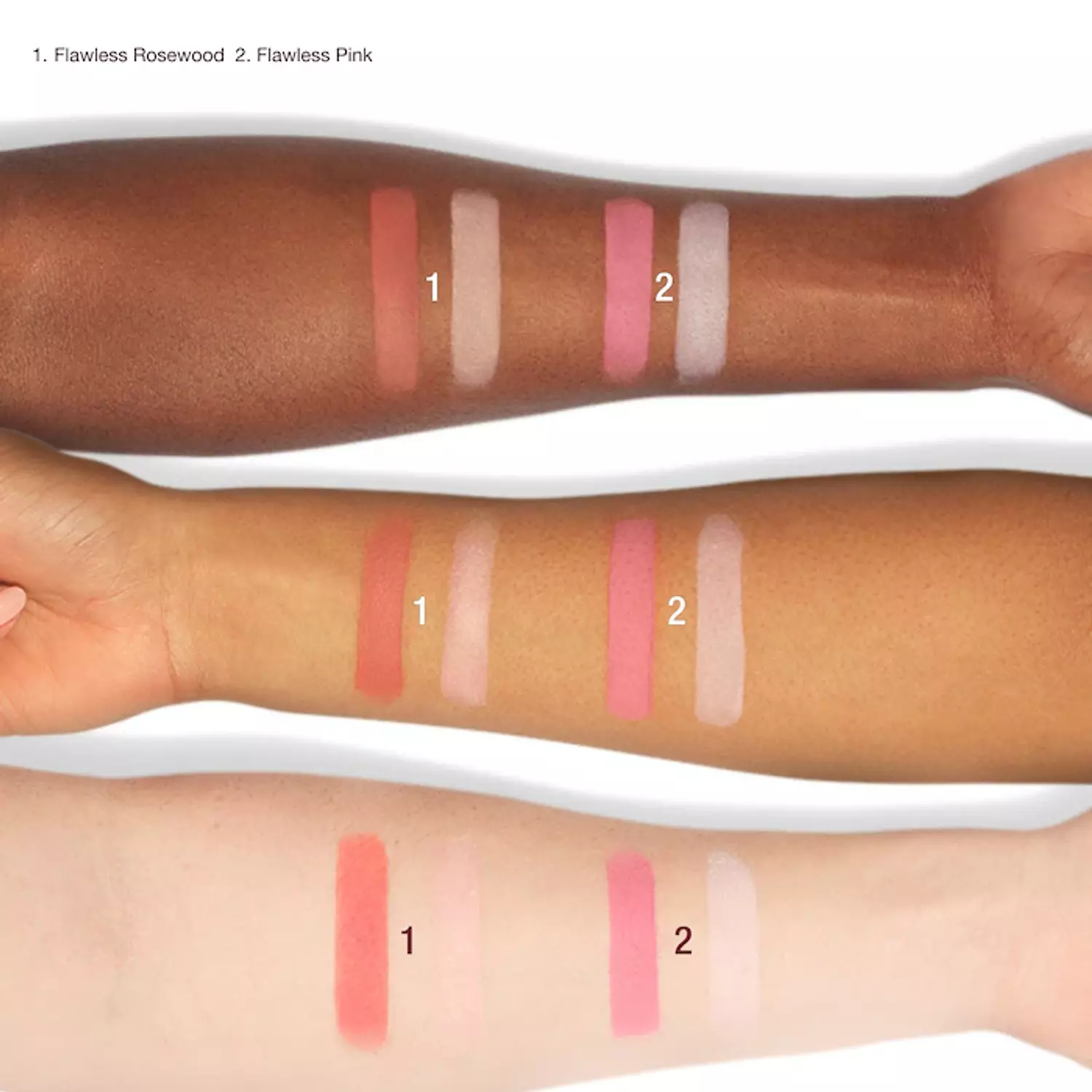 Charlotte Tilbury  Pillow Talk Beauty Soulmates Airbrush Flawless Finish Brightening and Blush Powder Palette 5