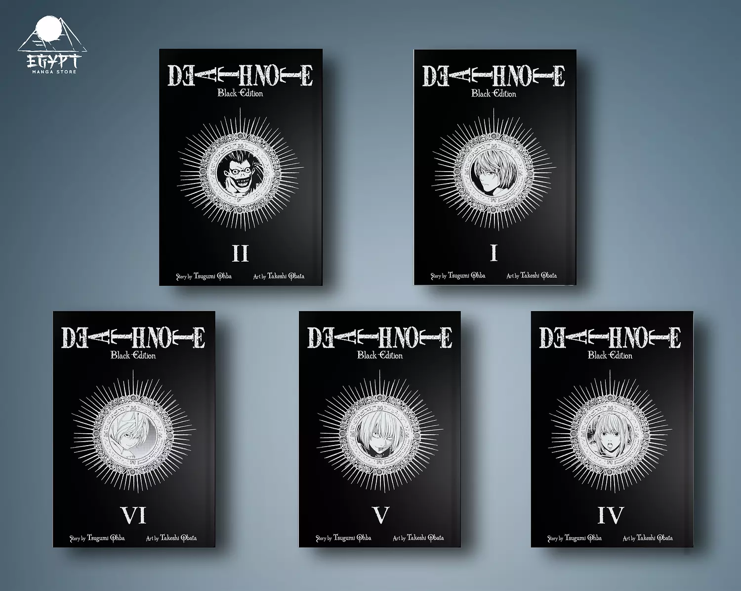 Death Note Black Edition (full set 6 volumes)