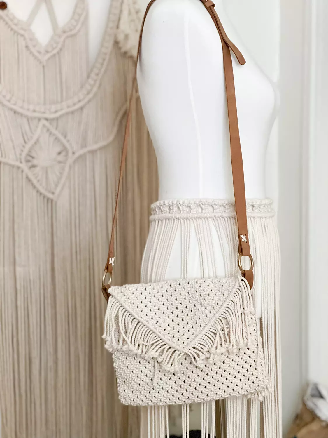 Macramé Simple Bag 