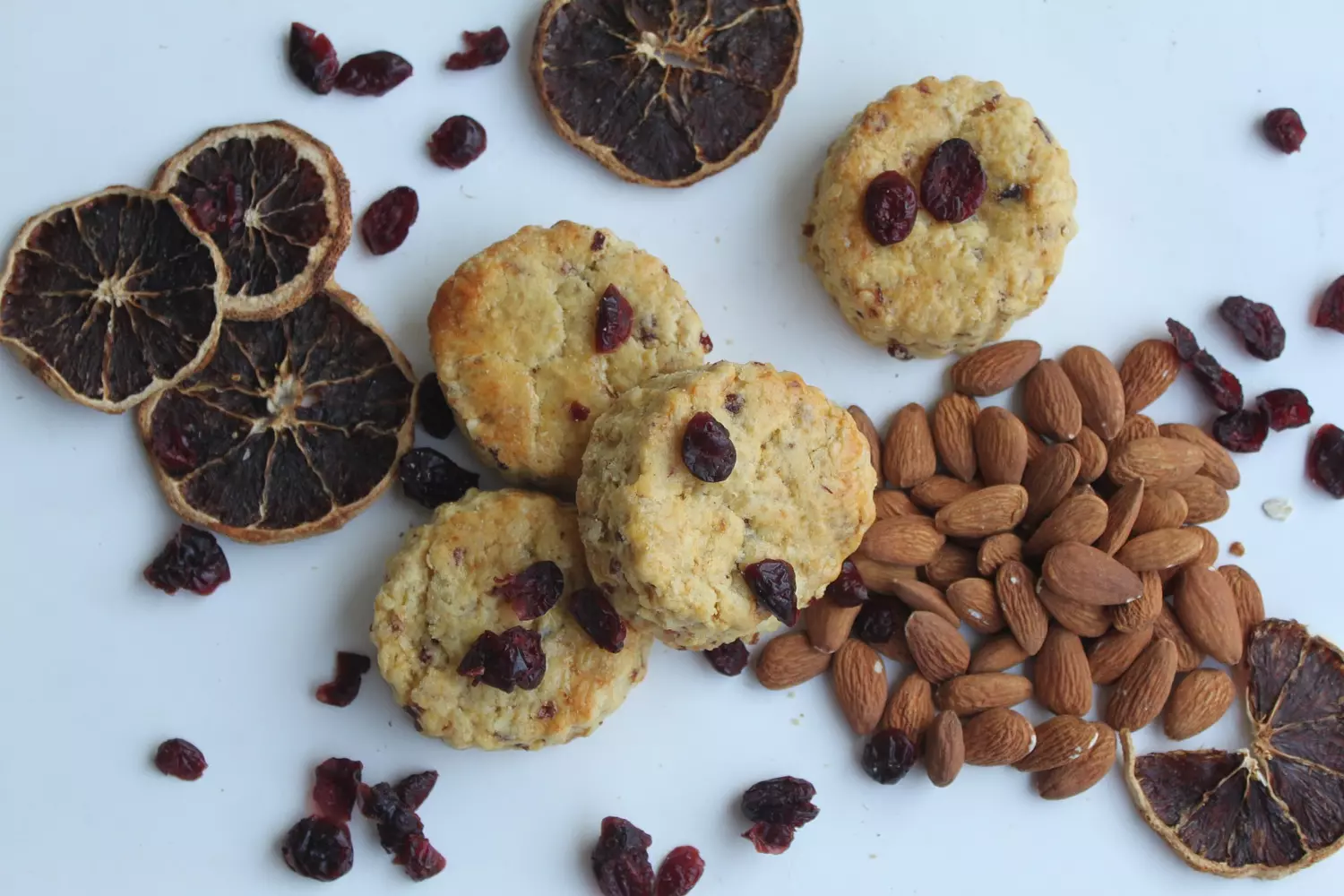 Cranberry Orange Almond Scones 5