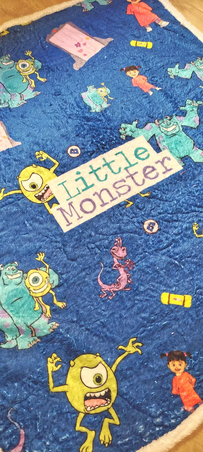 Monster's Inc Baby blankie image