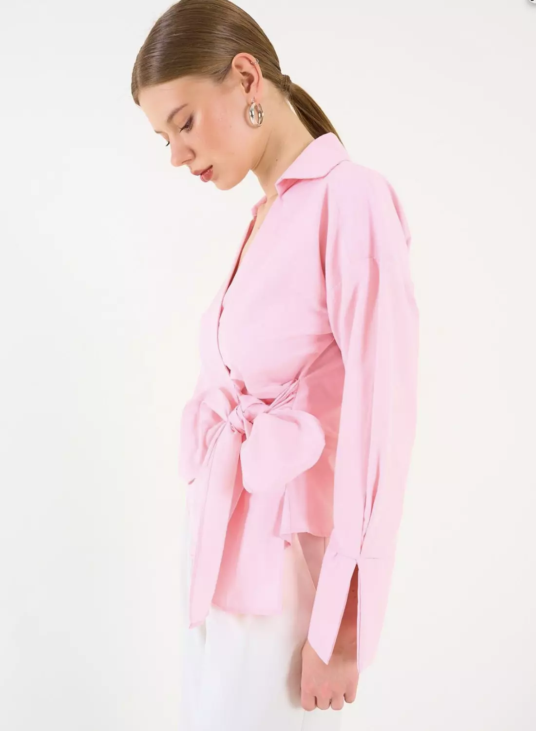 Criss Cross Bow Shirt  6