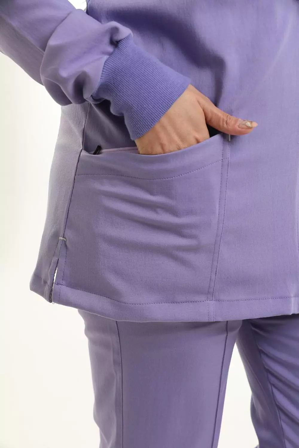 Violet New Flexi Lab Coat 5