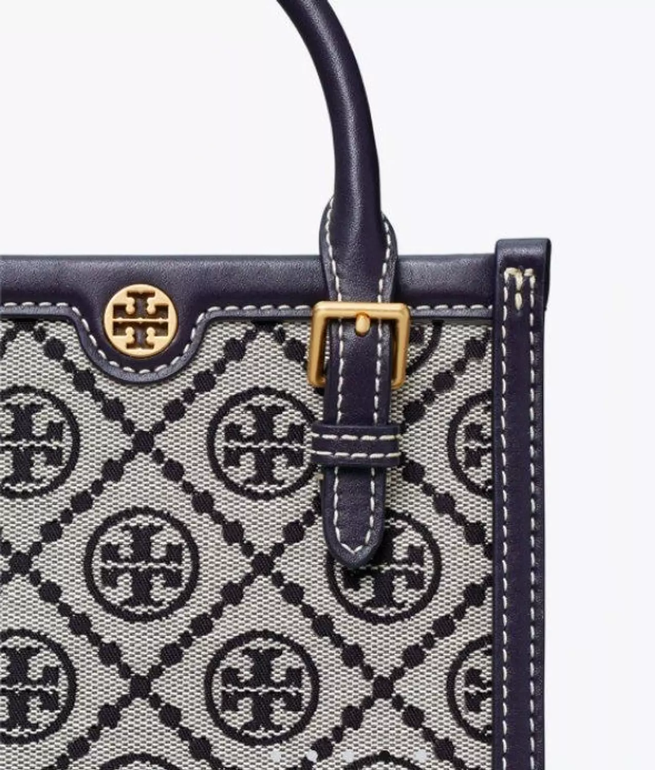 Mini T monogram Tote Bag 4