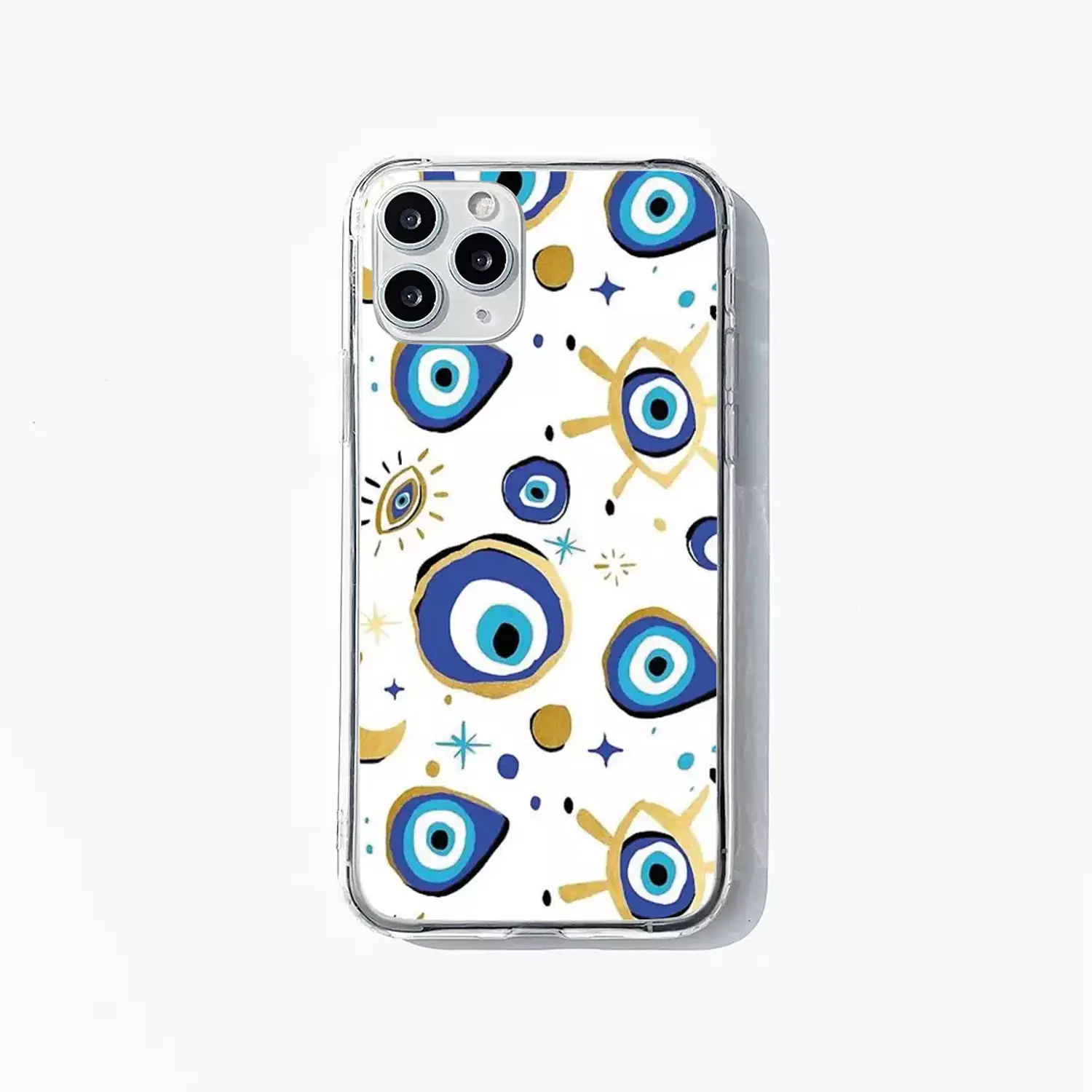 White Background Evil Eye Mobile Case image
