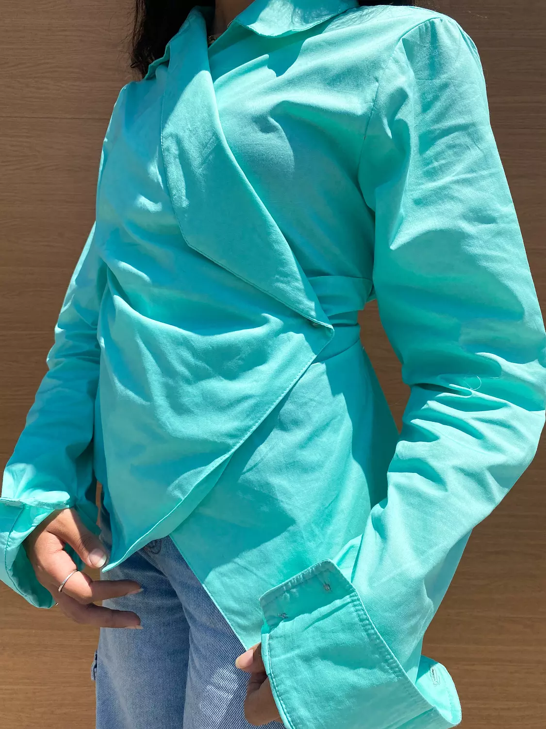 Veya Blouse Mint Green  13