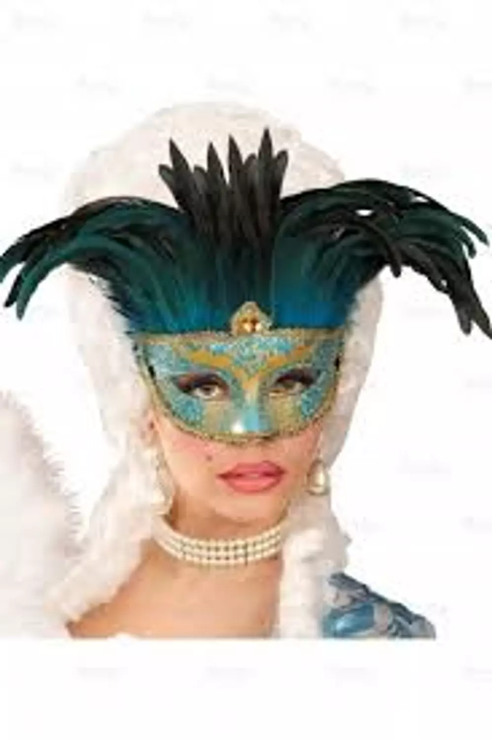 Feather eye mask 5