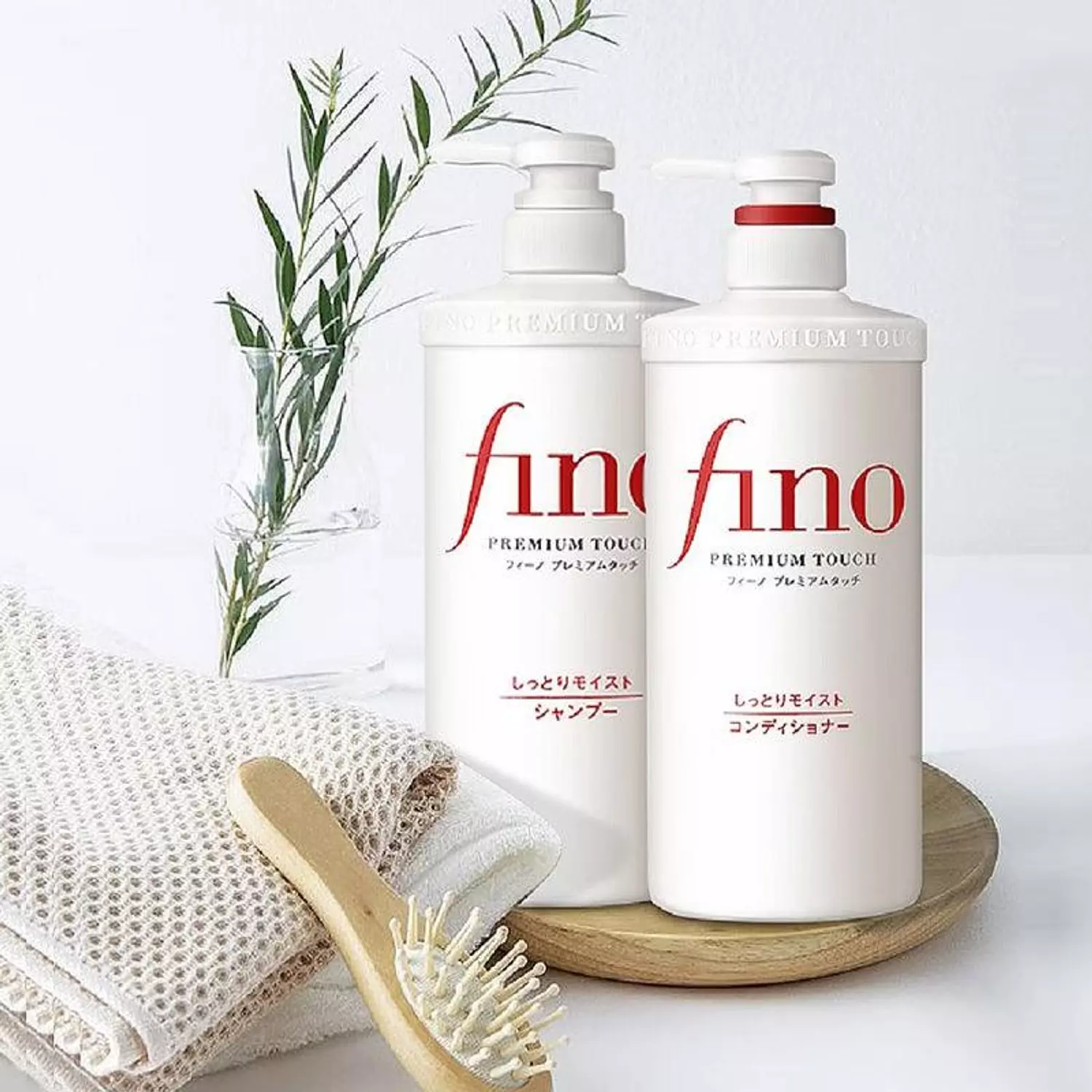 Shiseido - Fino Premium Touch Conditioner 550ml + Shampoo 550ml  image