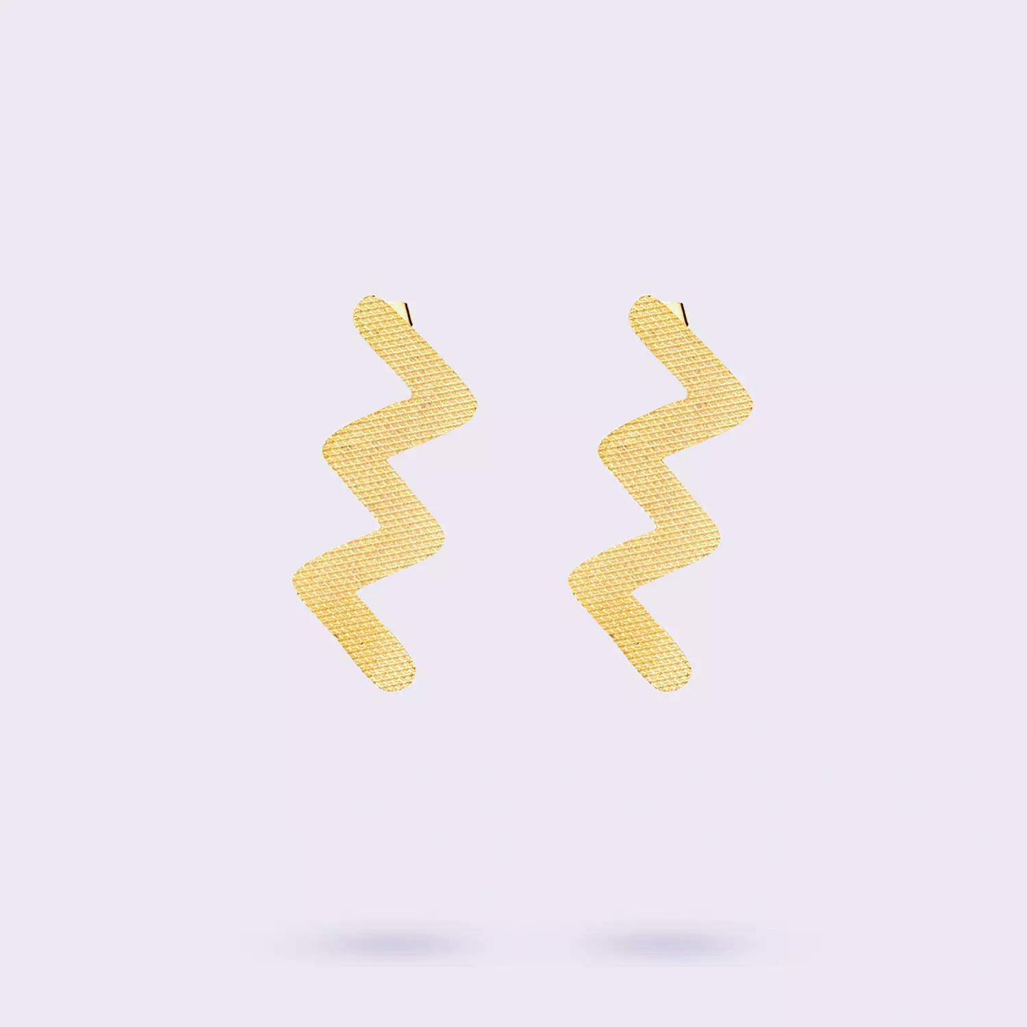 Double Zigzag Earrings image
