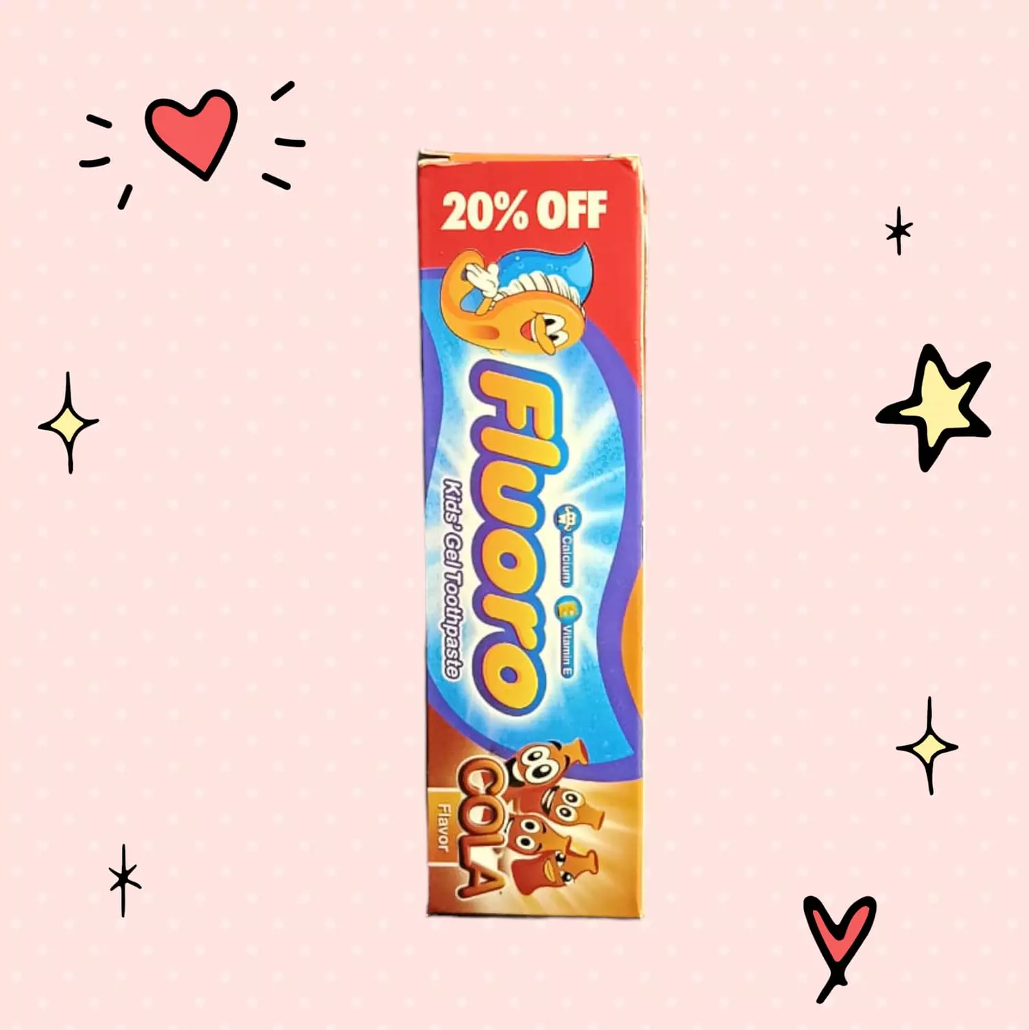 Fluoro Kids Toothpaste - 50 gm image