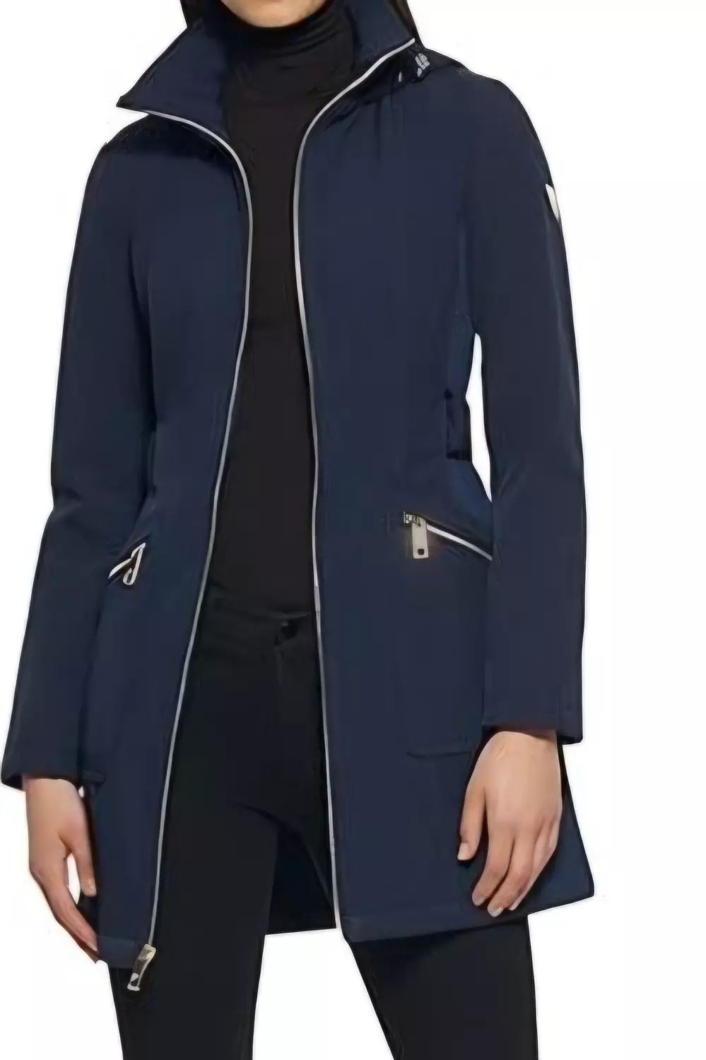Jacket guess navy blue  soft shell image