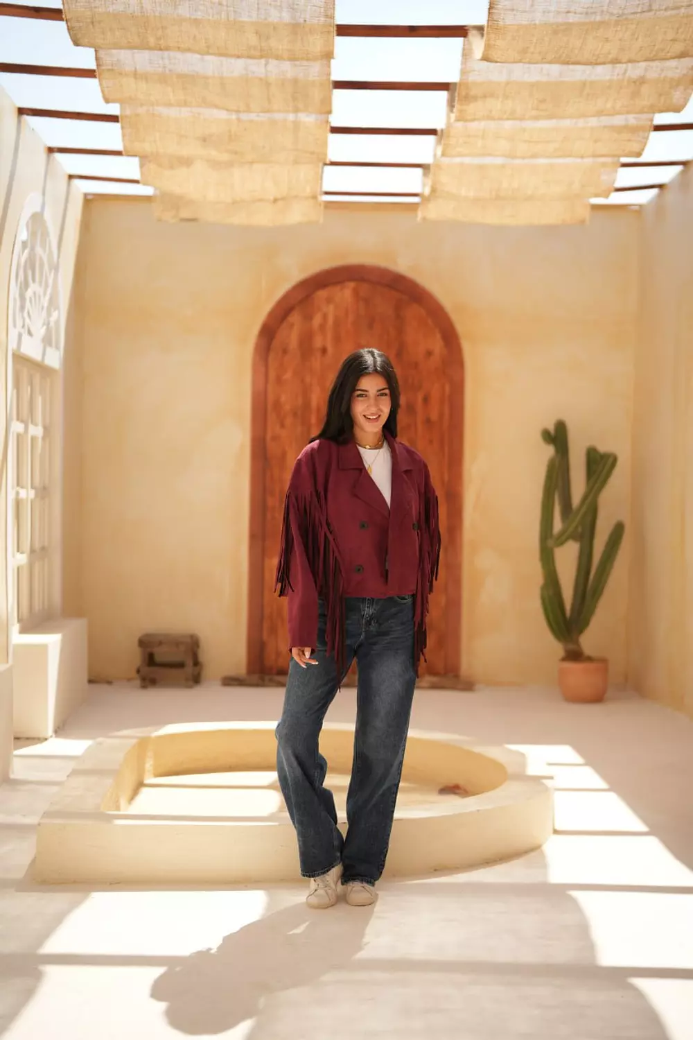 Fringes Suede Blazer  6