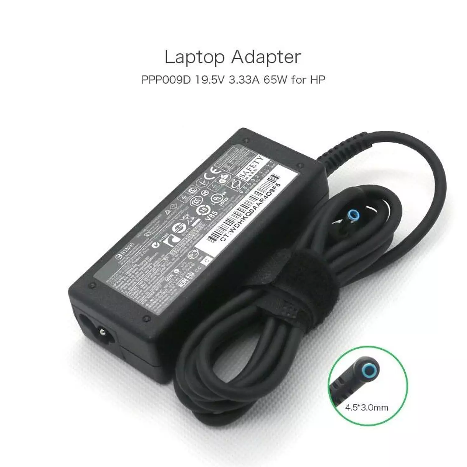 CHARGER HP 19.5V 3.33A 4.5*3.0 ENVY image